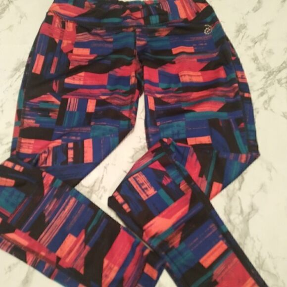 ✨ SALE ✨Be Inspired XS multi colored leggings - Picture 5 of 7